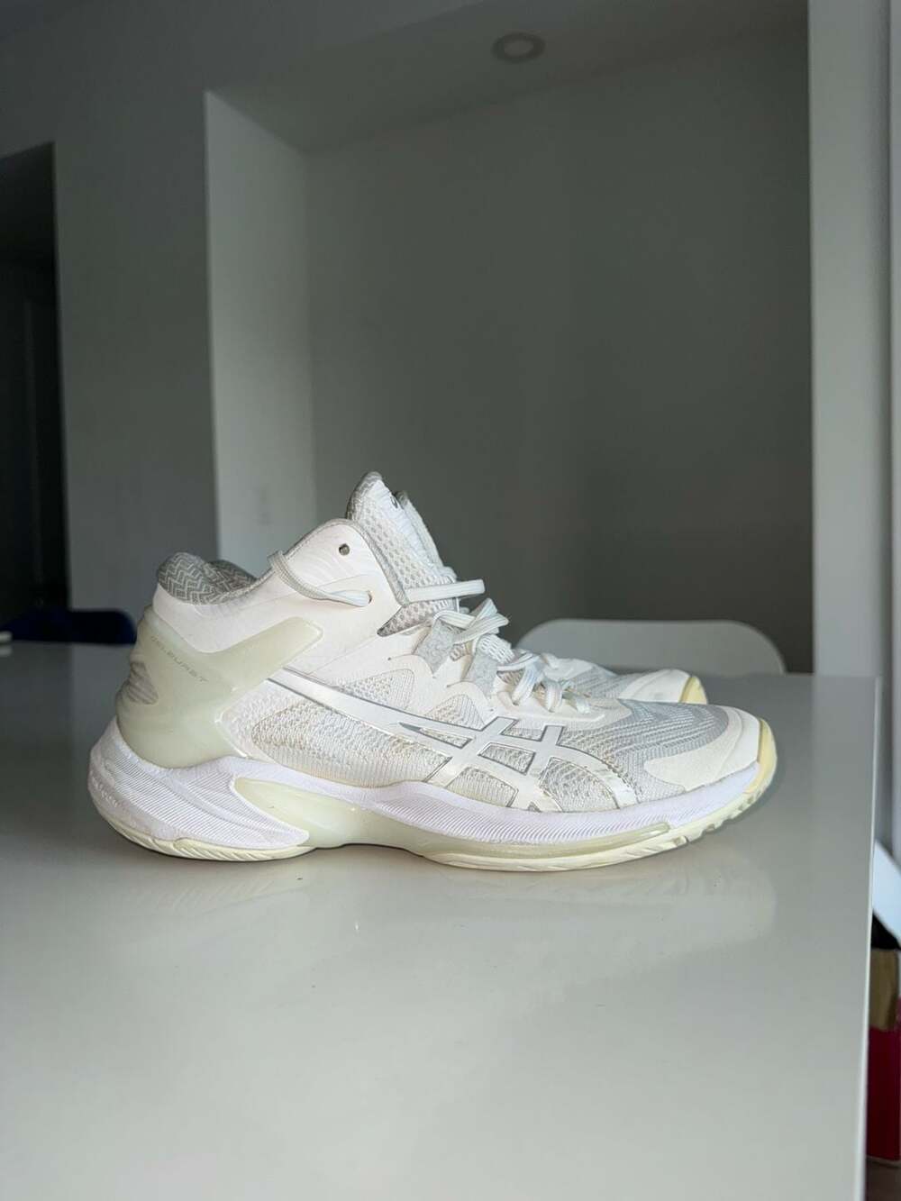 ASICS Gelburst 25 Basketball Shoes White Size US 9